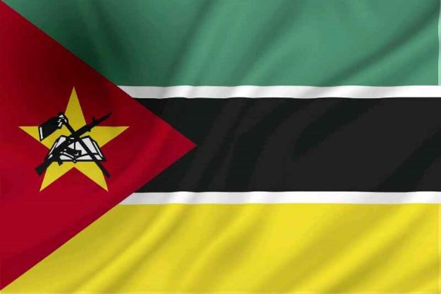 Vlag Mozambique - 100x150cm Spun-Poly